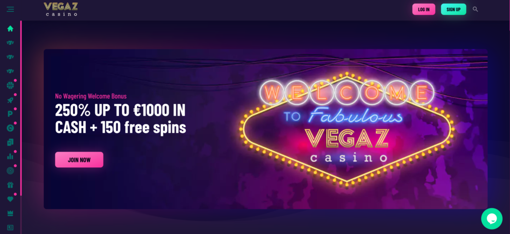 Reseña del Vegaz Casino en Chile 2023